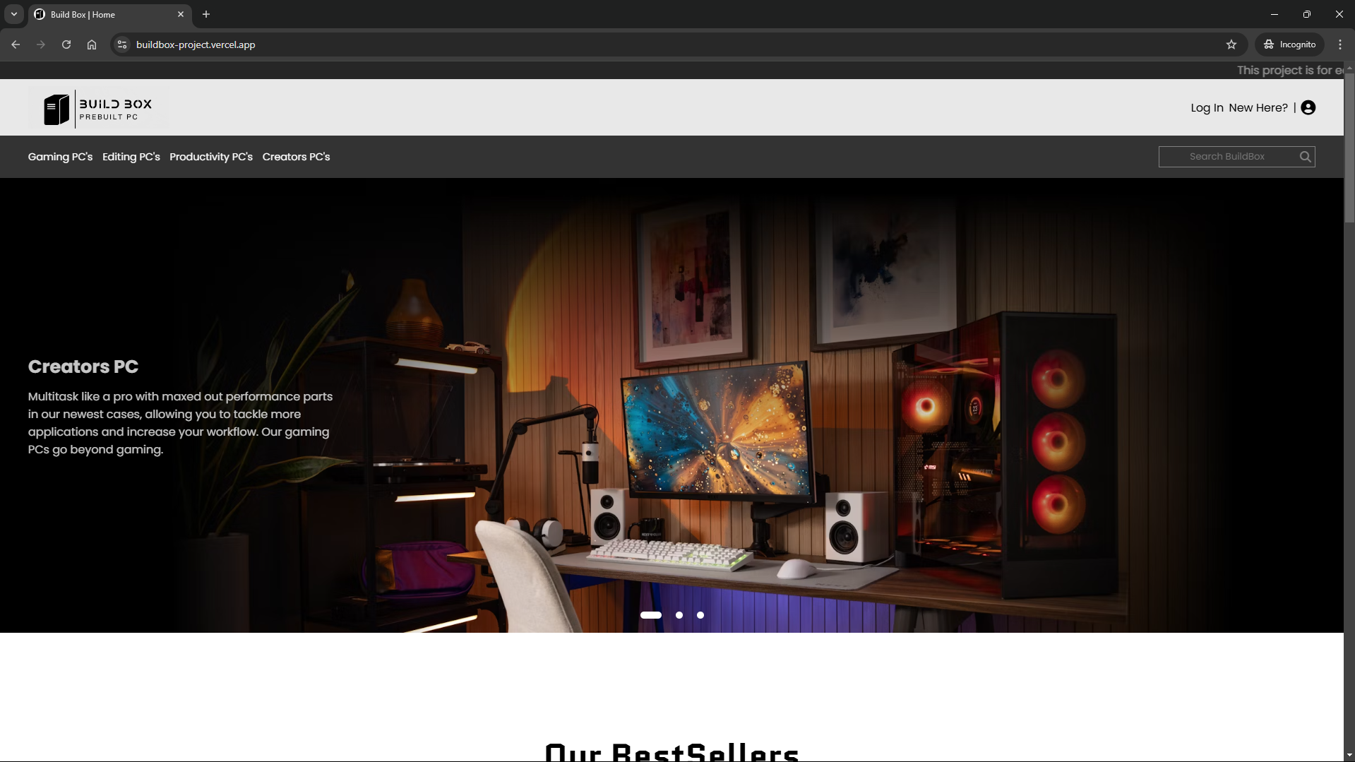 BuildBox Home Page