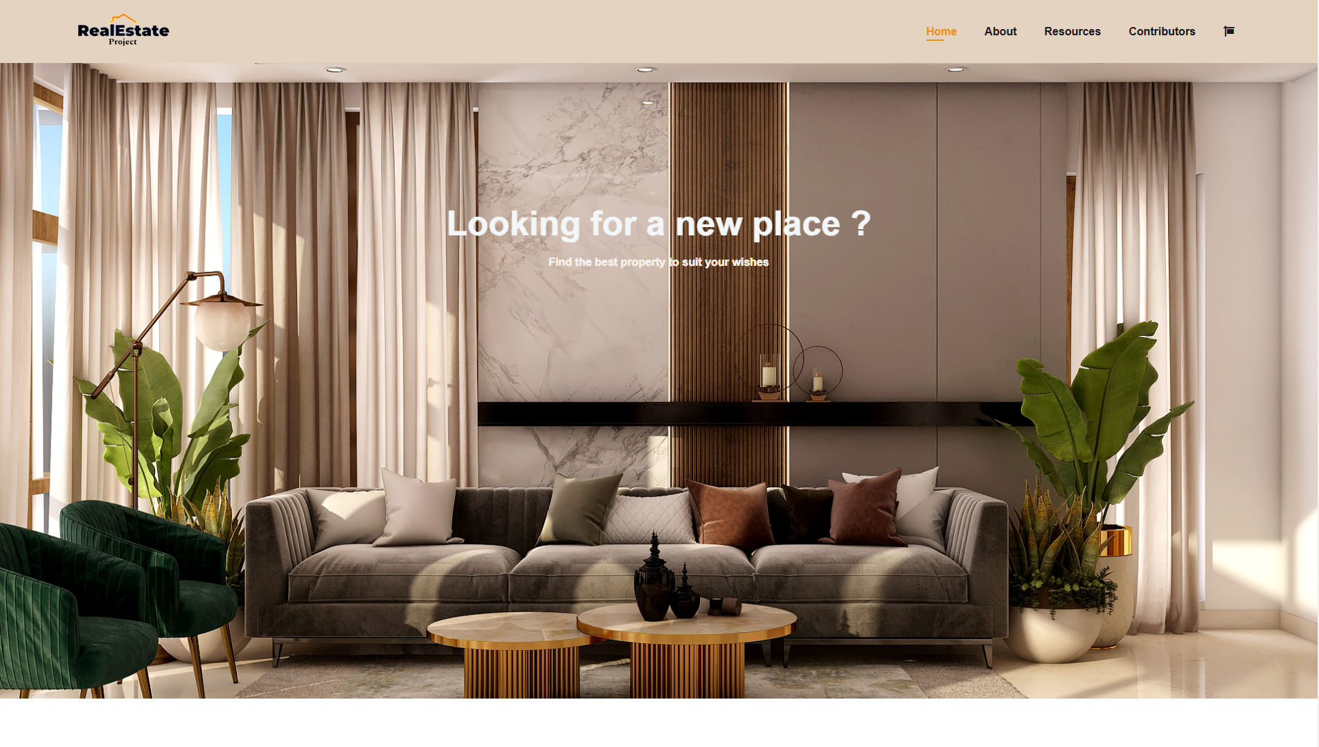 Real-Estate Home Page